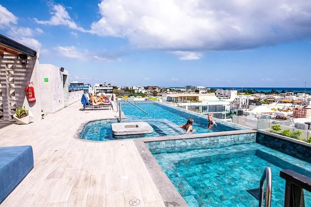 Lejlighed Ocean View Studio, Rooftop Pool, Steps From Beach Hyatt Playa del Carmen